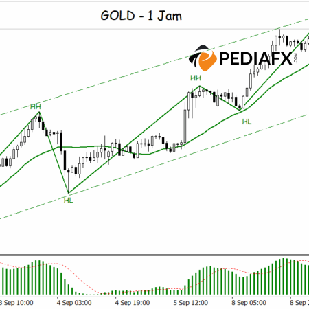 Gold Sets New Record; One-Hour Bullish Trend Strengthens